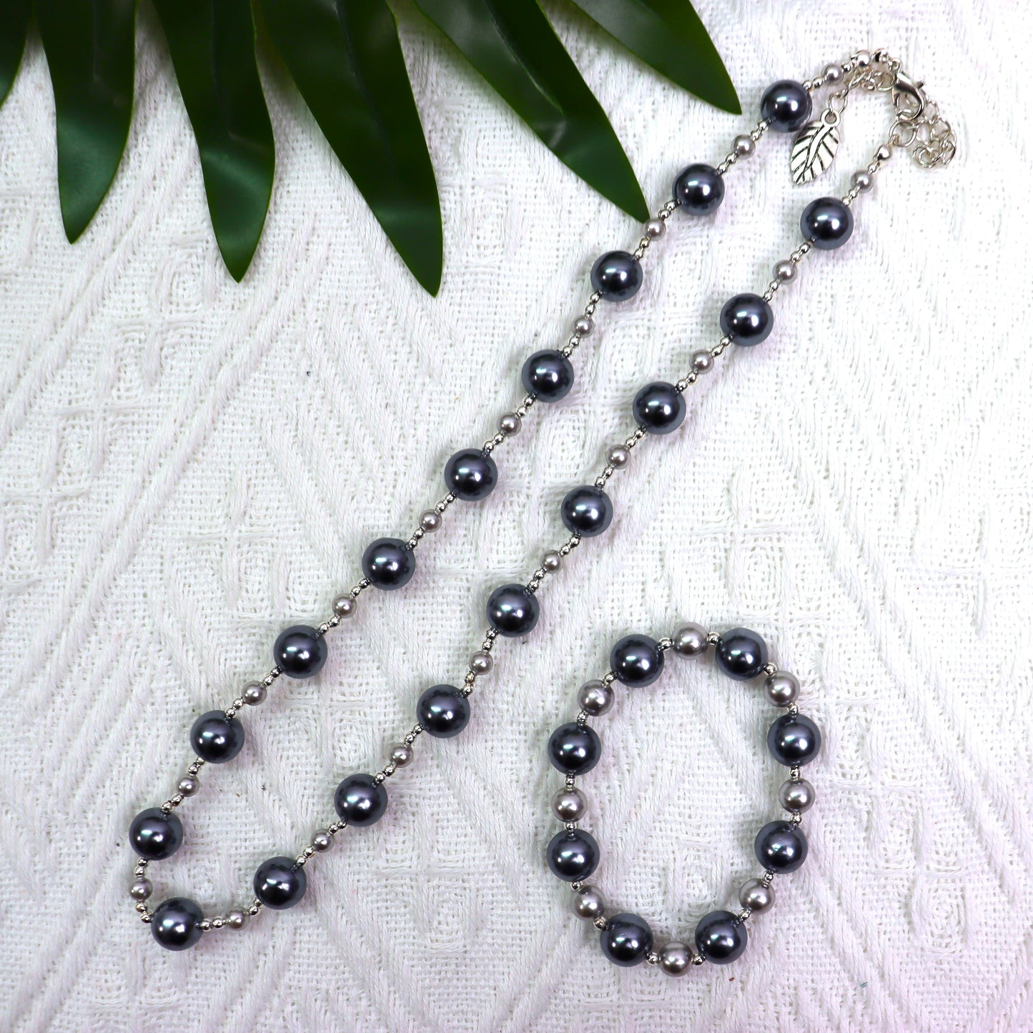 【P1】~Elegance of Pearl~ High Quality Shell Pearl(10'+8'+6') & Metal