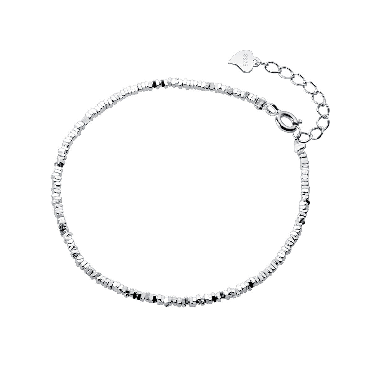 S925 Sterling Silver Bracelet Little Bling Blocks