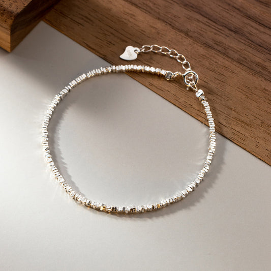 S925 Sterling Silver Bracelet Little Bling Blocks